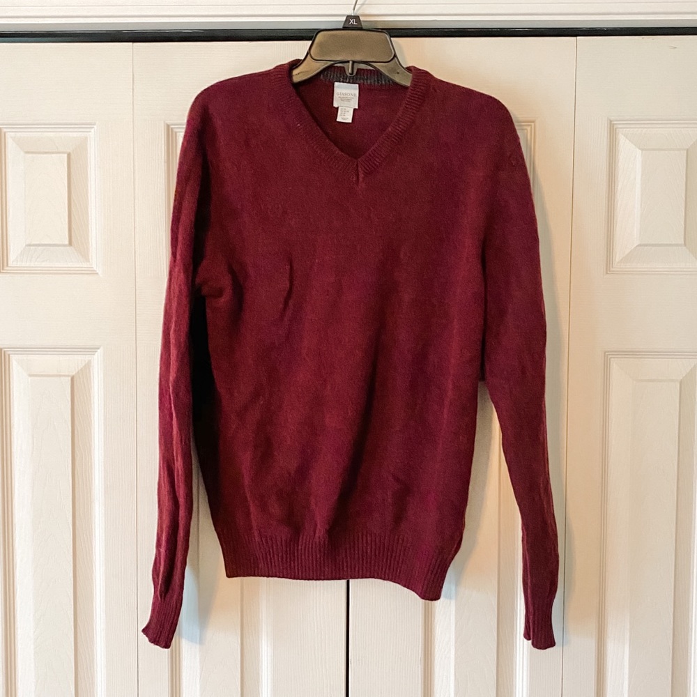 Men’s Merino Wool Blend Sweater